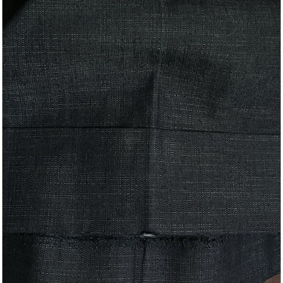 Ann Taylor Loft 14P Indigo Blue Wide Leg High Waist Boho Cottage Petite Pants - Picture 5 of 5